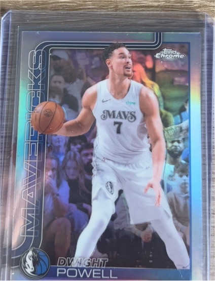 2025-26 Topps Chrome #223 Dwight Powell — front
