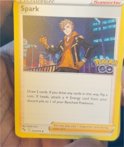 2022 Pokémon GO #070 Spark — front