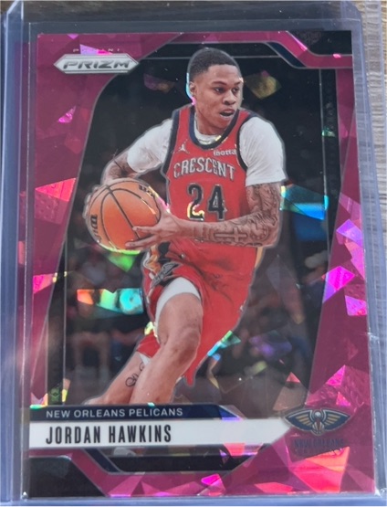 2024-25 Panini Prizm #48 Jordan Hawkins — front