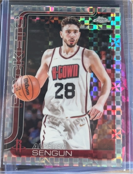 2025-26 Topps Chrome #98 Alperen Sengun — front