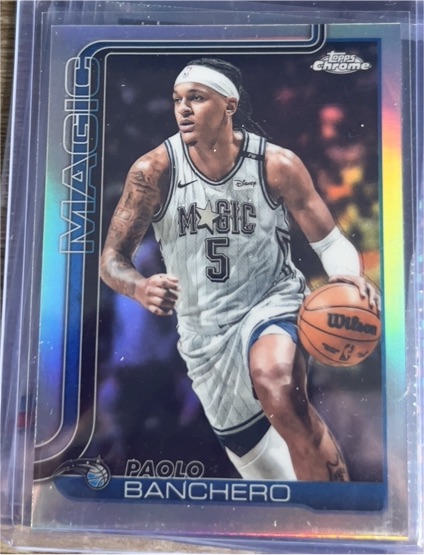 2025-26 Topps Chrome #140 Paolo Banchero — front