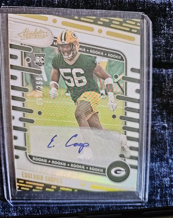 2024 Panini Absolute #145 Edgerrin Cooper Rookie Autograph — front