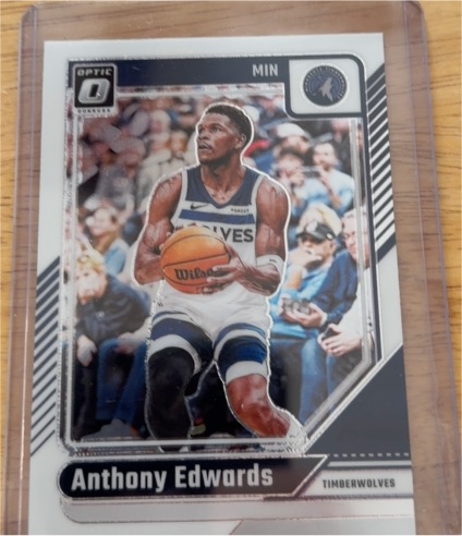 2024-25 Donruss Optic #31 Anthony Edwards — front