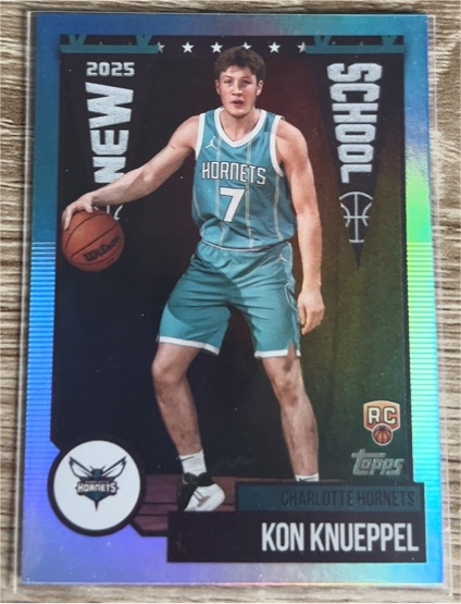2025-26 Topps New School #NS-4 Kon Knueppel — front