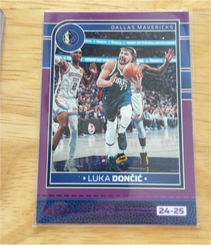 2024-25 Panini NBA Hoops #115 Luka Doncic — front