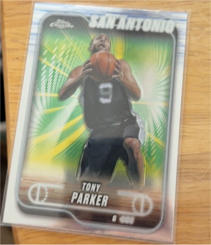 2024-25 Topps Chrome #138 Tony Parker — front