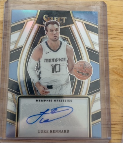 2023-24 Panini Select Signature Series #SSS-KEN Luke Kennard — front