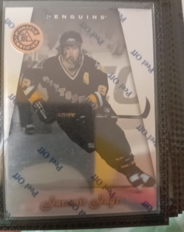 1997 Pinnacle CERTIFIED Hockey #35 Jaromir Jagr — front