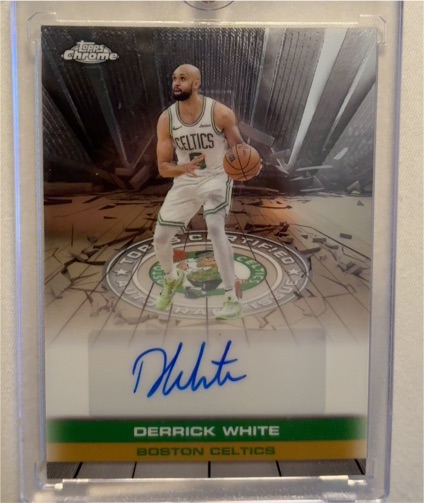 2025-26 Topps Chrome #TAU-DW Derrick White — front