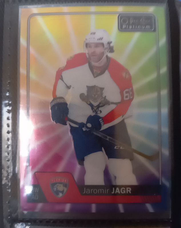 2016-17 O-Pee-Chee Platinum #166 Jaromir Jagr — front
