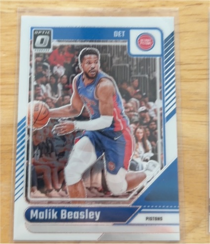 2024-25 Panini Donruss Optic #38 Malik Beasley — front