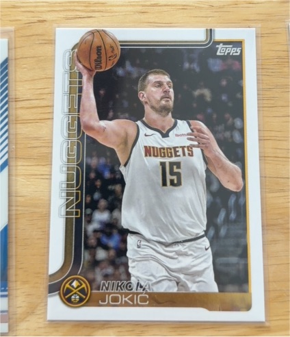 2025-26 Topps #101 Nikola Jokic — front