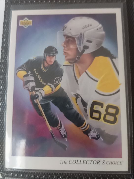 1992-93 Upper Deck #16 Jaromir Jagr Pittsburgh Penguins — front