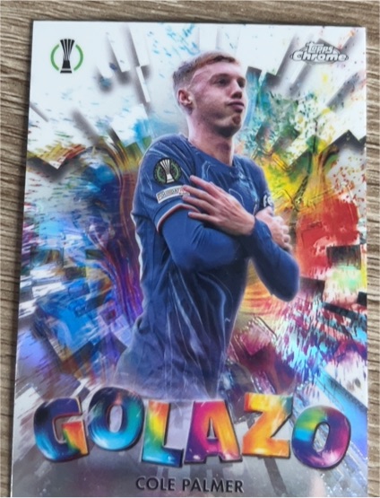 2024-25 Topps Chrome UEFA Club Competitions #GZ-25 Cole Palmer — front