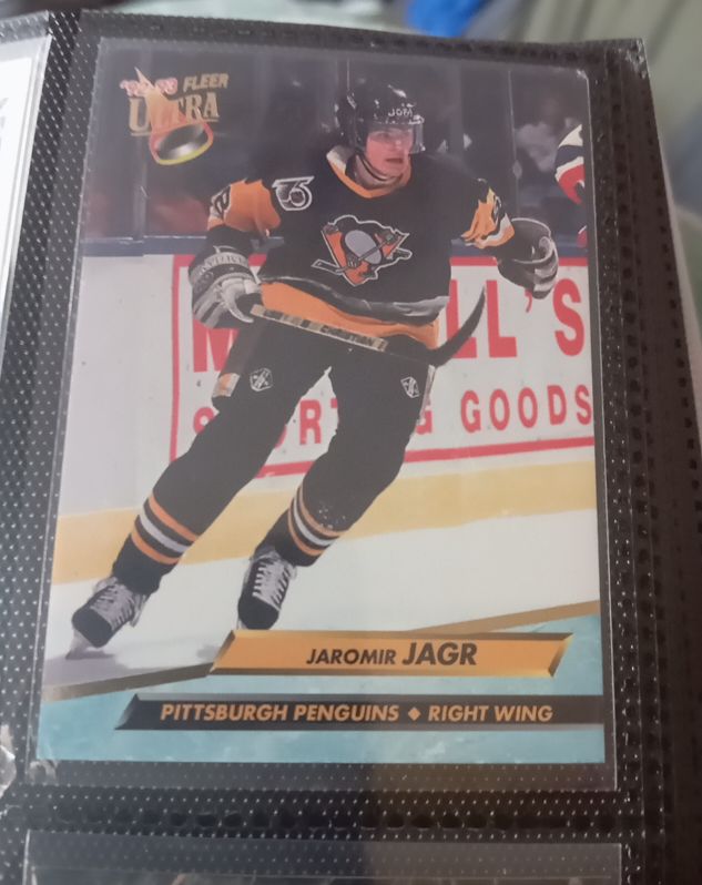 1992-93 Fleer Ultra #164 Jaromir Jagr — front