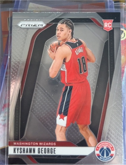 2024-25 Panini Prizm #257 Kyshawn George — front