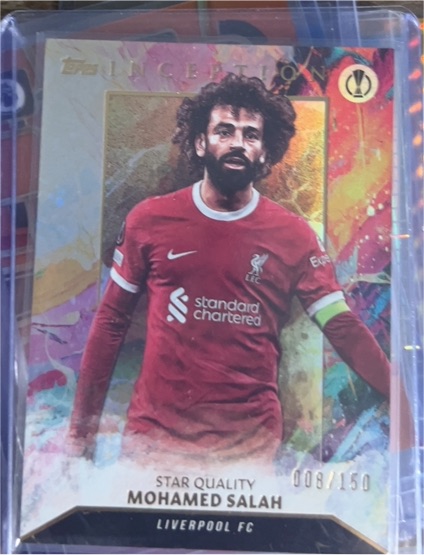 2023-24 Topps Inception #008 Mohamed Salah — front