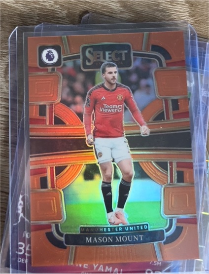 2023-24 Panini Select Premier League #67 Mason Mount Manchester United — front