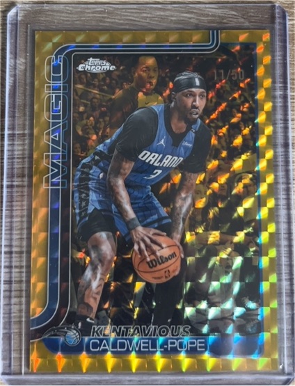 2025-26 Topps Chrome #143 Kentavious Caldwell-Pope — front