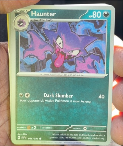 2024 Pokémon Paldean Fates #056 Haunter — front