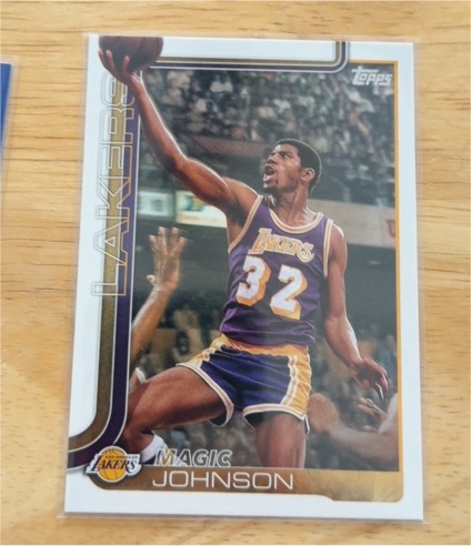 2025-26 Topps #255 Magic Johnson — front