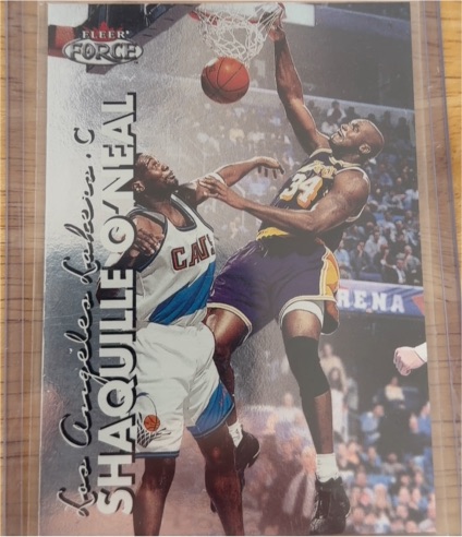 1999-00 Fleer Force #51 Shaquille O'Neal — front