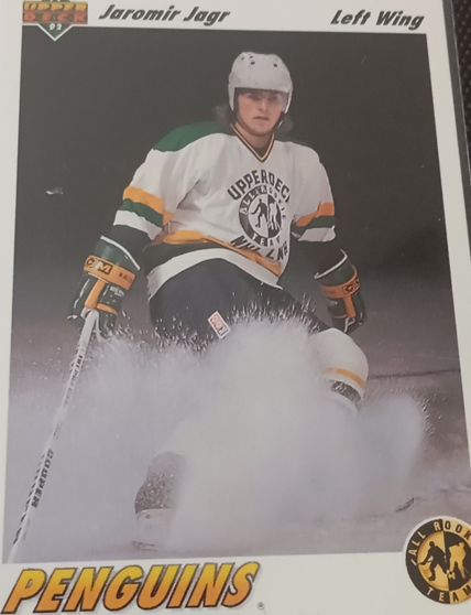 1991-92 Upper Deck #42 Jaromir Jagr — front
