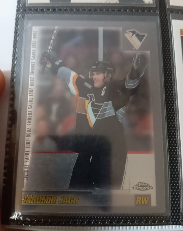 2000-2001 Topps Chrome Jaromir Jagr — front