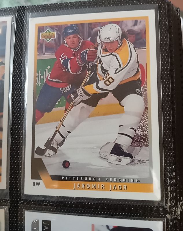 1993-94 Upper Deck #139 Jaromir Jagr — front