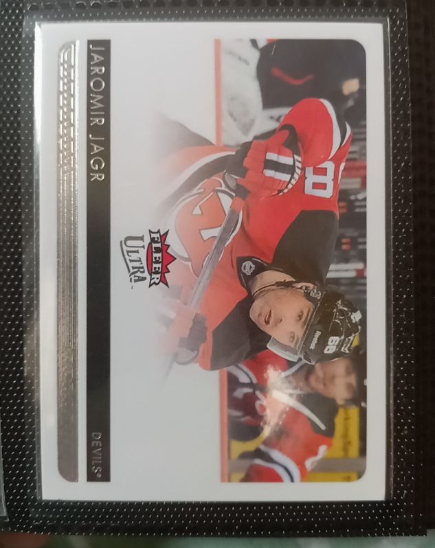 2014-15 Fleer Ultra #108 Jaromir Jagr — front