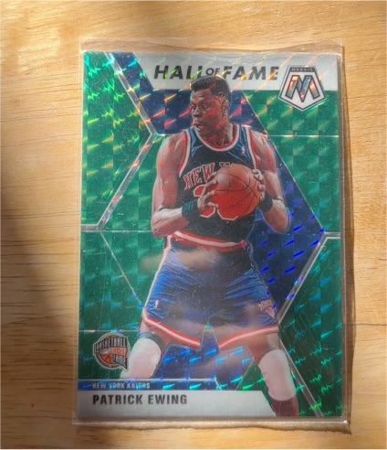2019-20 Panini Mosaic #289 Patrick Ewing Hall of Fame — front