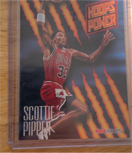 1994-95 NBA Hoops Power #PR-8 Scottie Pippen — front