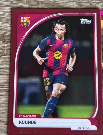 2025 Topps FC Barcelona #23 Jules Koundé — front