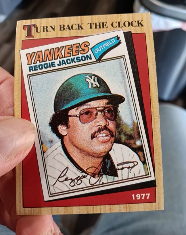 1987 Topps #312 Reggie Jackson — front