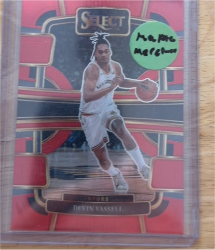 2023-24 Panini Select #48 Devin Vassell — front