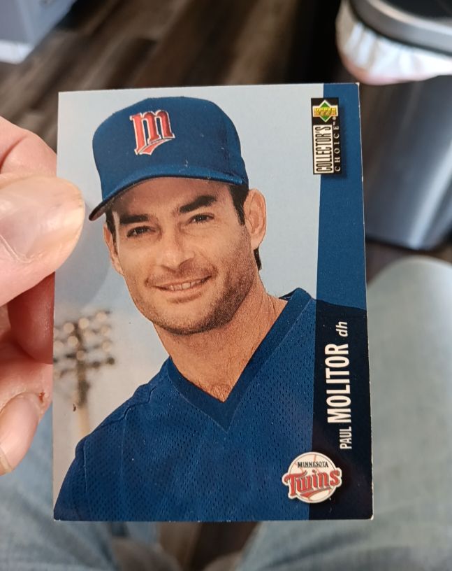 1996 Upper Deck Collector's Choice #600 Paul Molitor — front