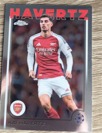 2024-25 Topps Chrome UEFA Club Competitions #125 Kai Havertz — front