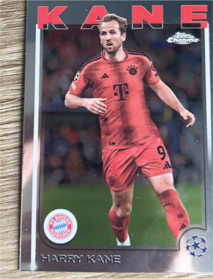 2024-25 Topps Chrome UEFA Club Competitions #10 Harry Kane — front