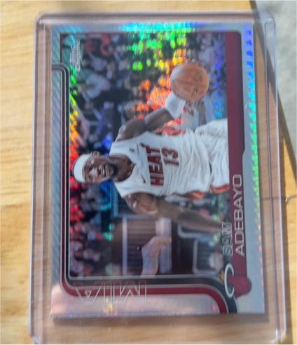2025-26 Topps Chrome #138 Bam Adebayo — front