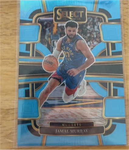 2023-24 Panini Select #35 Jamal Murray Concourse Blue Prizm — front