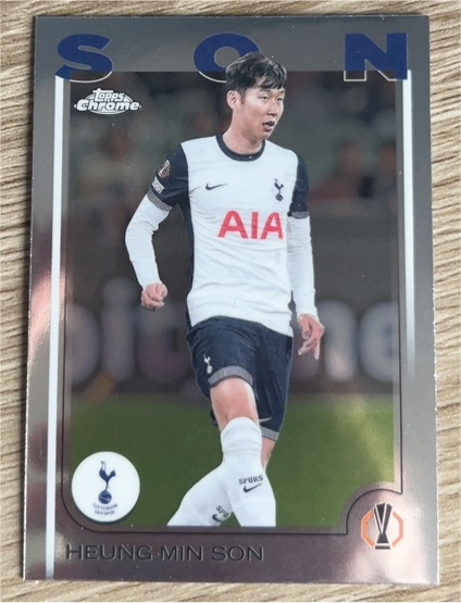2024-25 Topps Chrome UEFA Club Competitions #68 Heung-Min Son — front