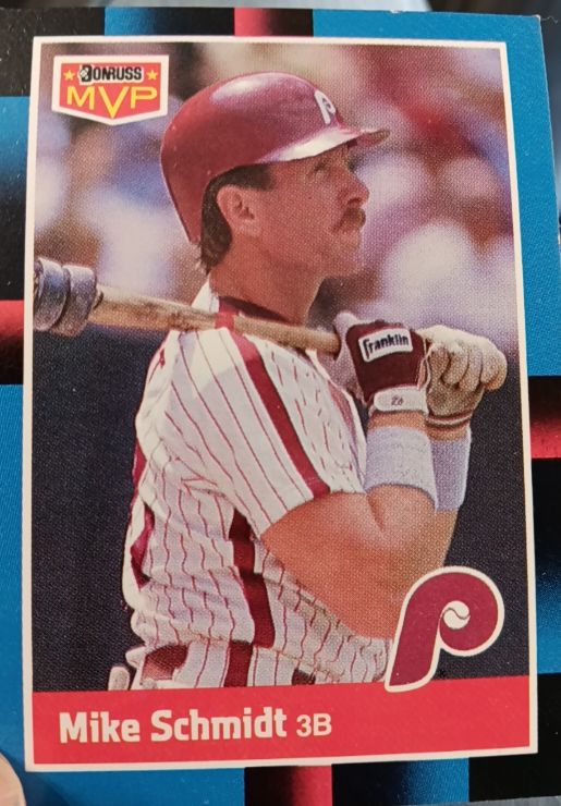 1988 Donruss MVP #BC-4 Mike Schmidt — front