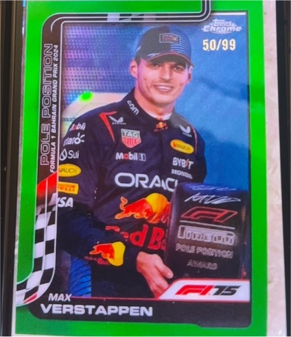 2025 Topps Chrome #117 Max Verstappen — front