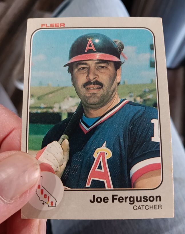 1983 Fleer #87 Joe Ferguson — front
