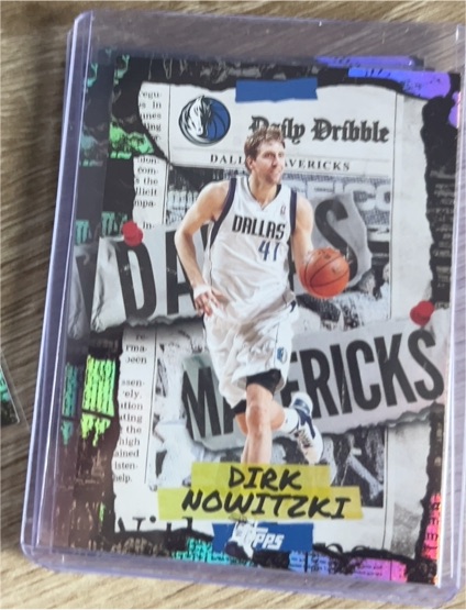 2025-26 Topps The Daily Dribble #DD-28 Dirk Nowitzki — front