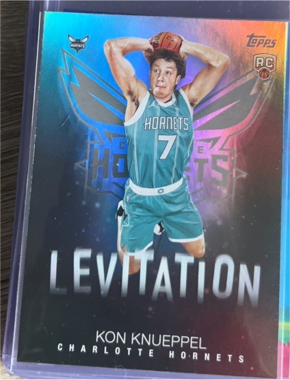 2025-26 Topps Levitation #L-19 Kon Knueppel — front