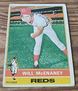 1976 Topps #362 Will McEnaney — front