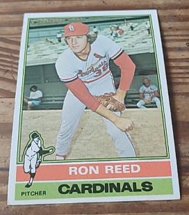 1976 Topps #58 Ron Reed — front