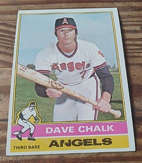 1976 Topps #52 Dave Chalk — front