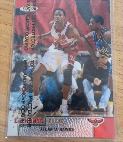 1999-00 Topps Finest #28 Laphonso Ellis — front
